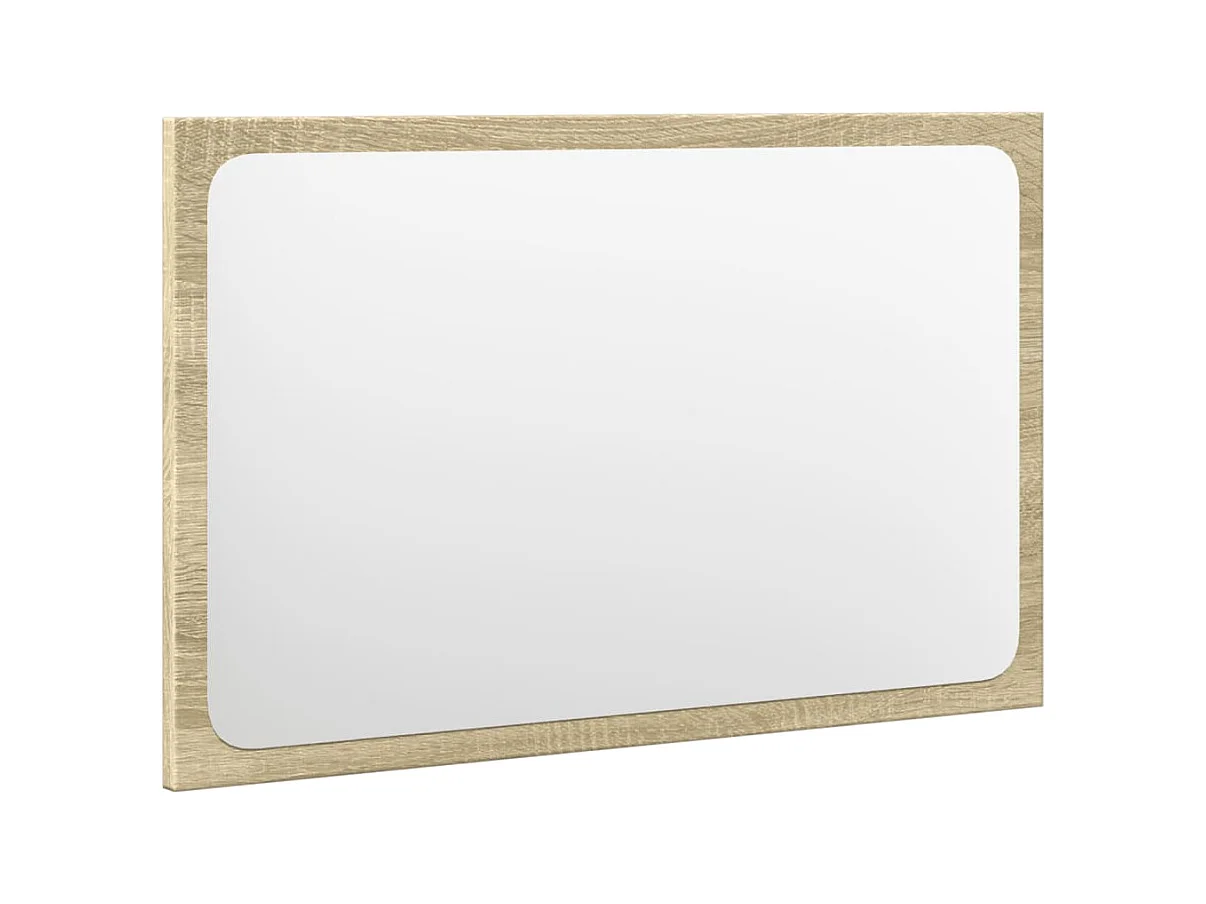 4-delige badkamermeubelset Sonoma Oak