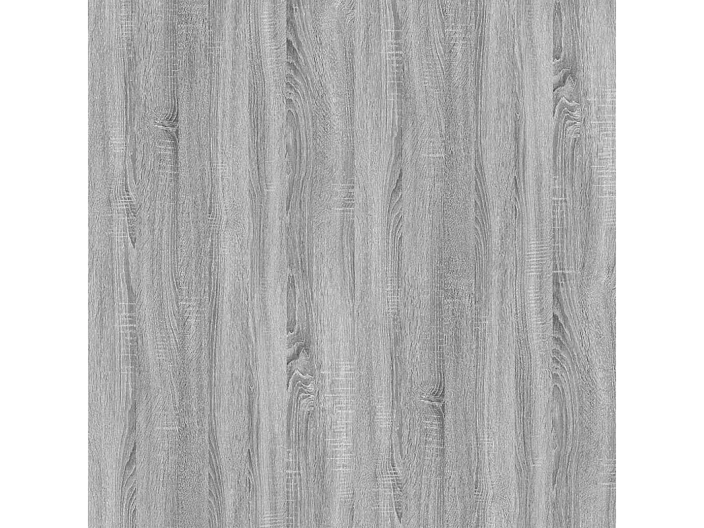 Ensemble de meubles de salle de bain 2 pcs Sonoma gris