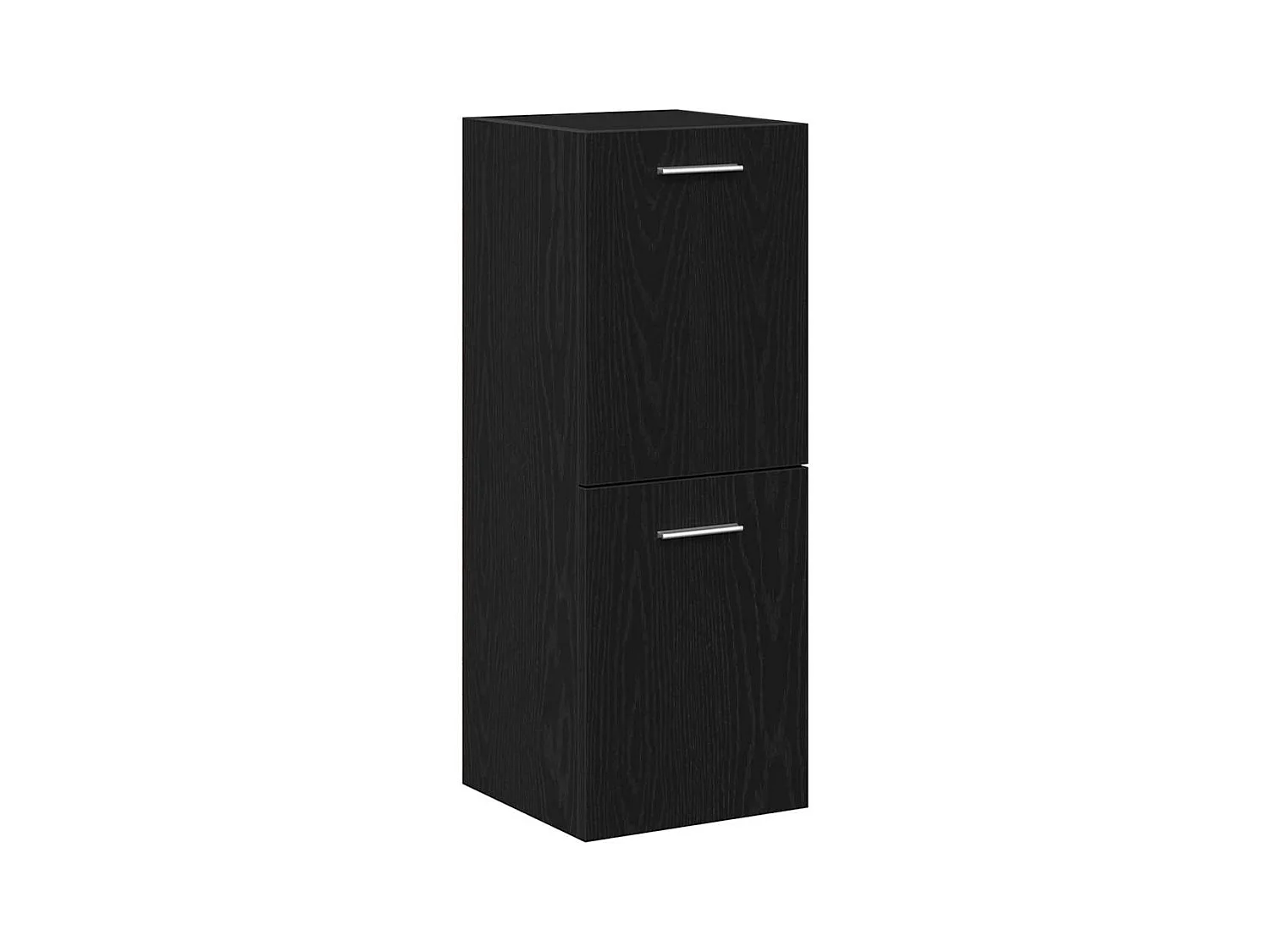 Ensemble de meubles de salle de bain 4 pcs Chêne noir