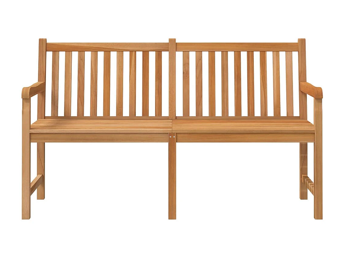 Panca da giardino 150 cm Legno massello di teak