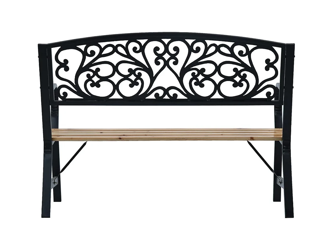 Banco de jardín 120 cm Madera