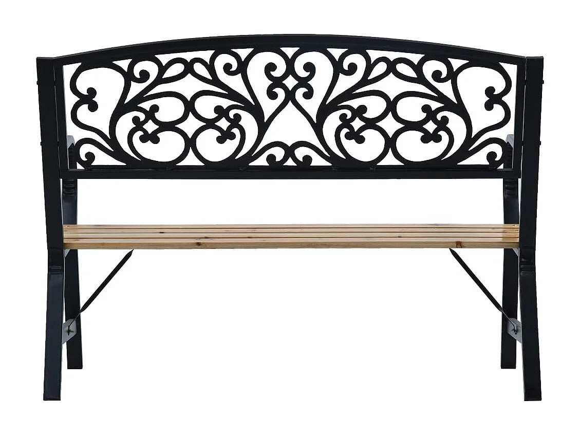 Panca da giardino 120 cm in legno