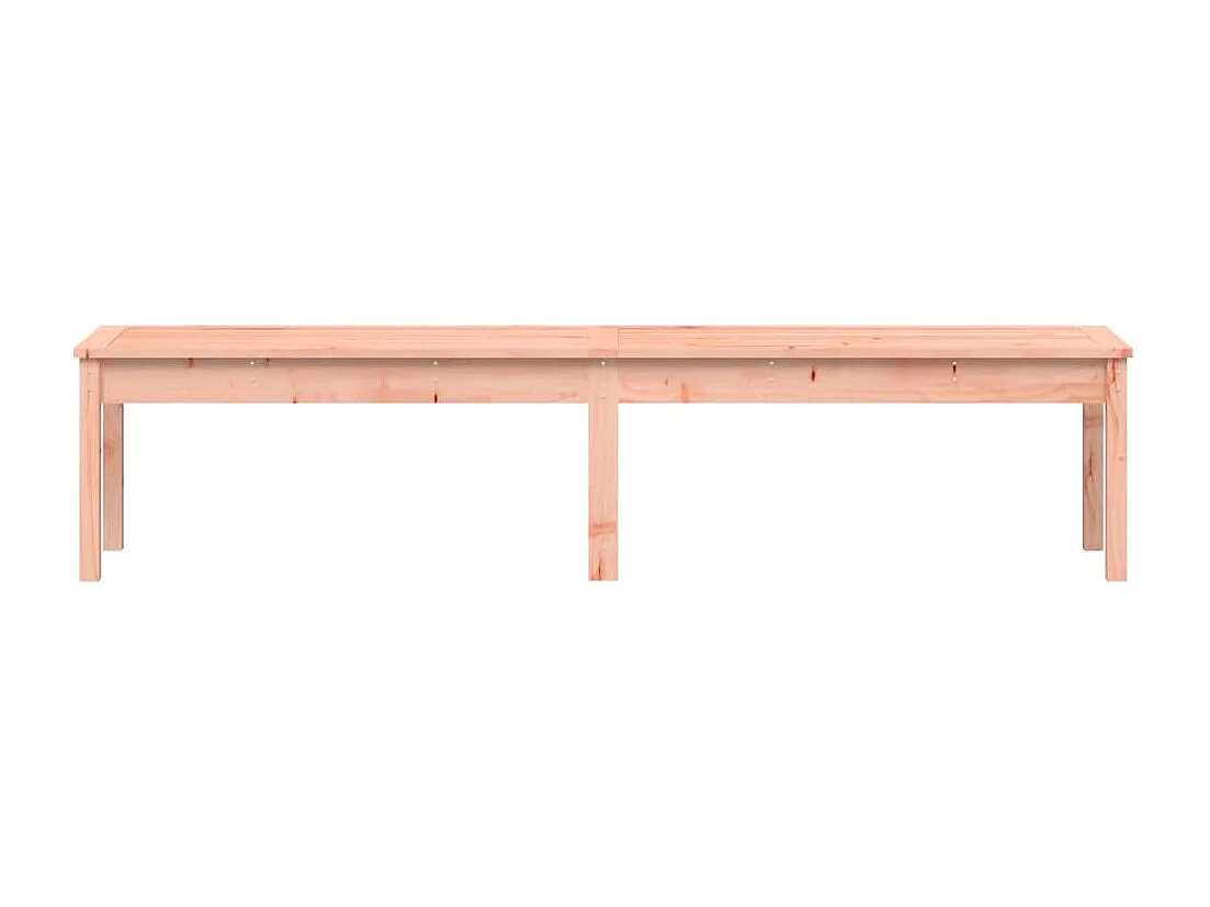 Panca da giardino a 2 posti 203,5x44x45 cm in legno massello di abete Douglas