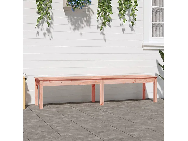 2-Sitzer Gartenbank 203,5x44x45 cm Douglasie Massivholz