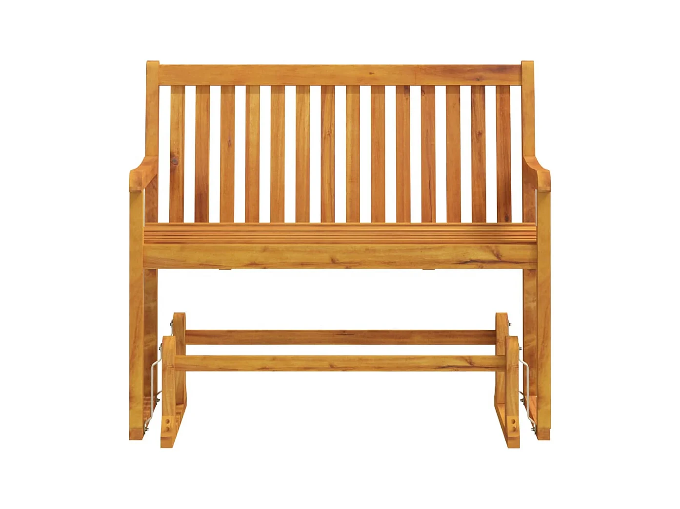 Columpio de jardín 110 cm Madera maciza de acacia