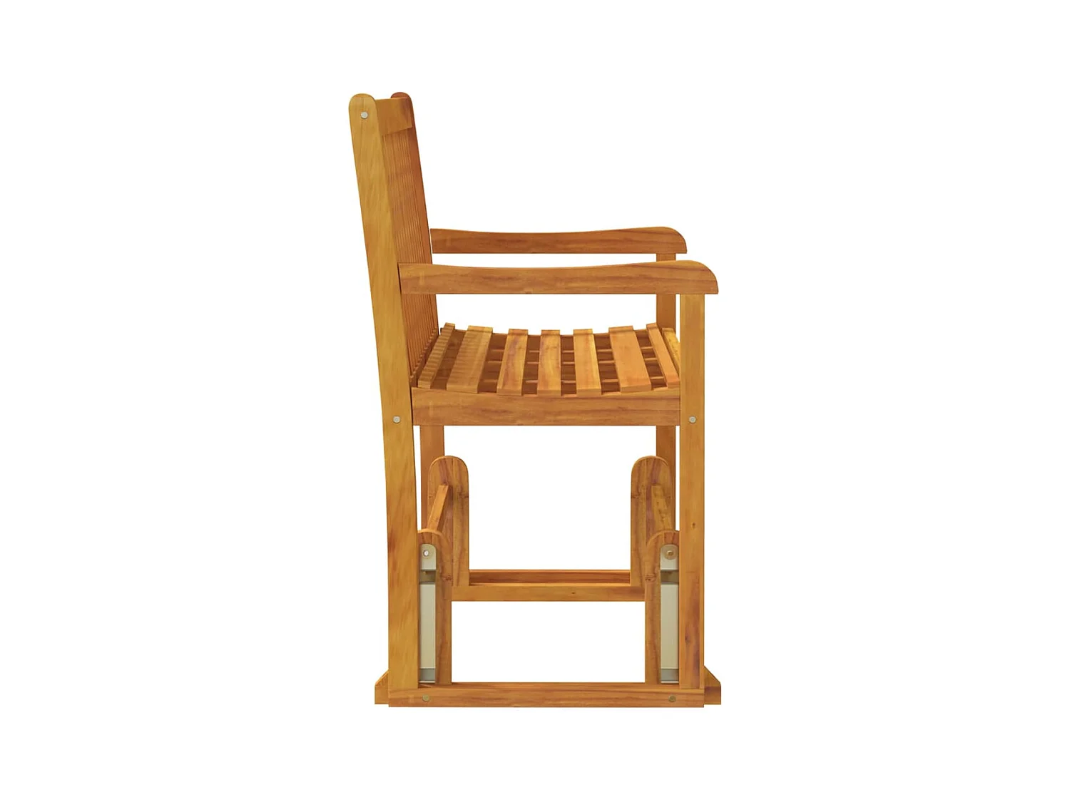 Columpio de jardín 110 cm Madera maciza de acacia