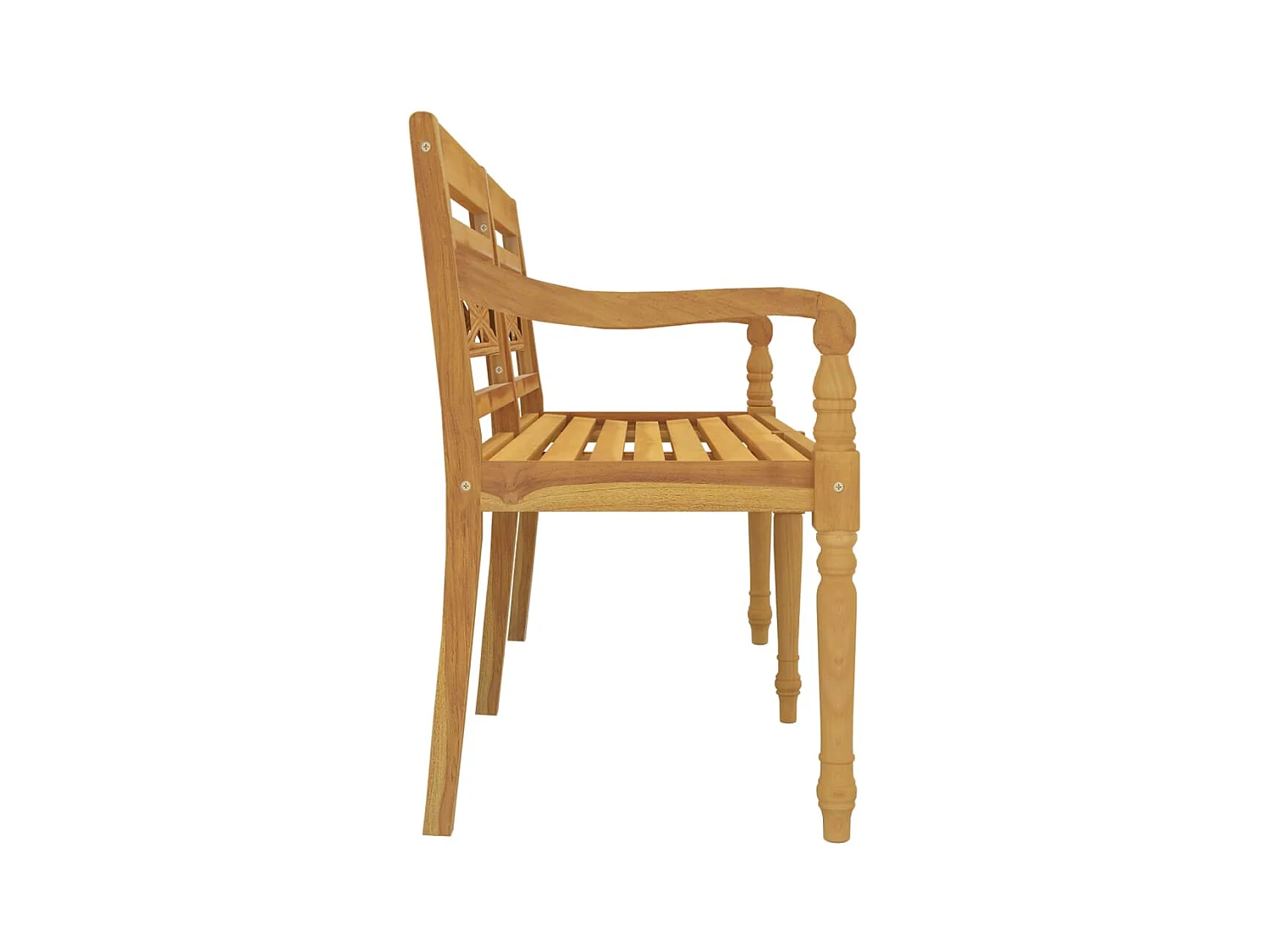 Banco Batavia 150 cm Madera maciza de teca