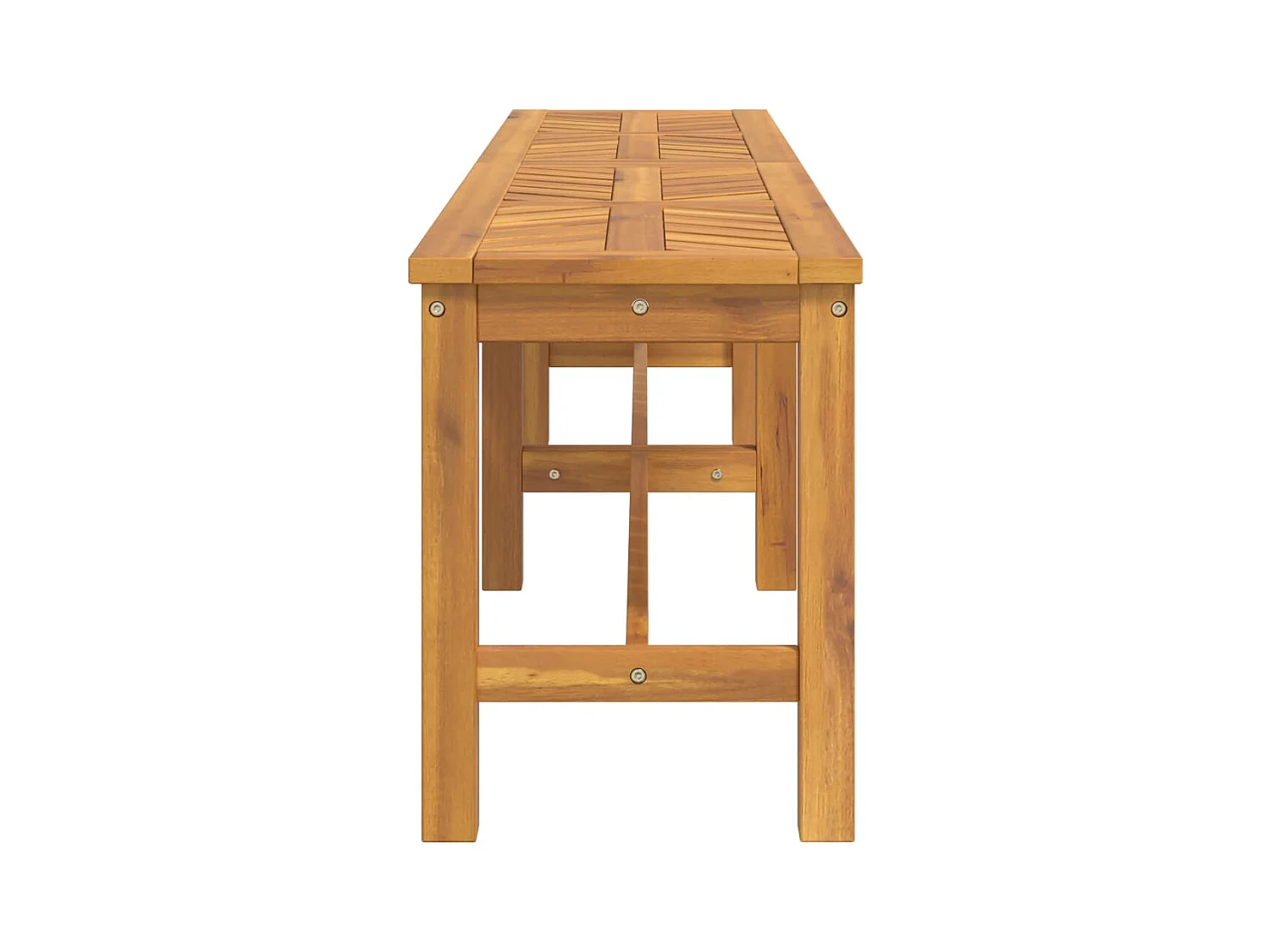 Banc de jardin 180 cm bois massif d'acacia