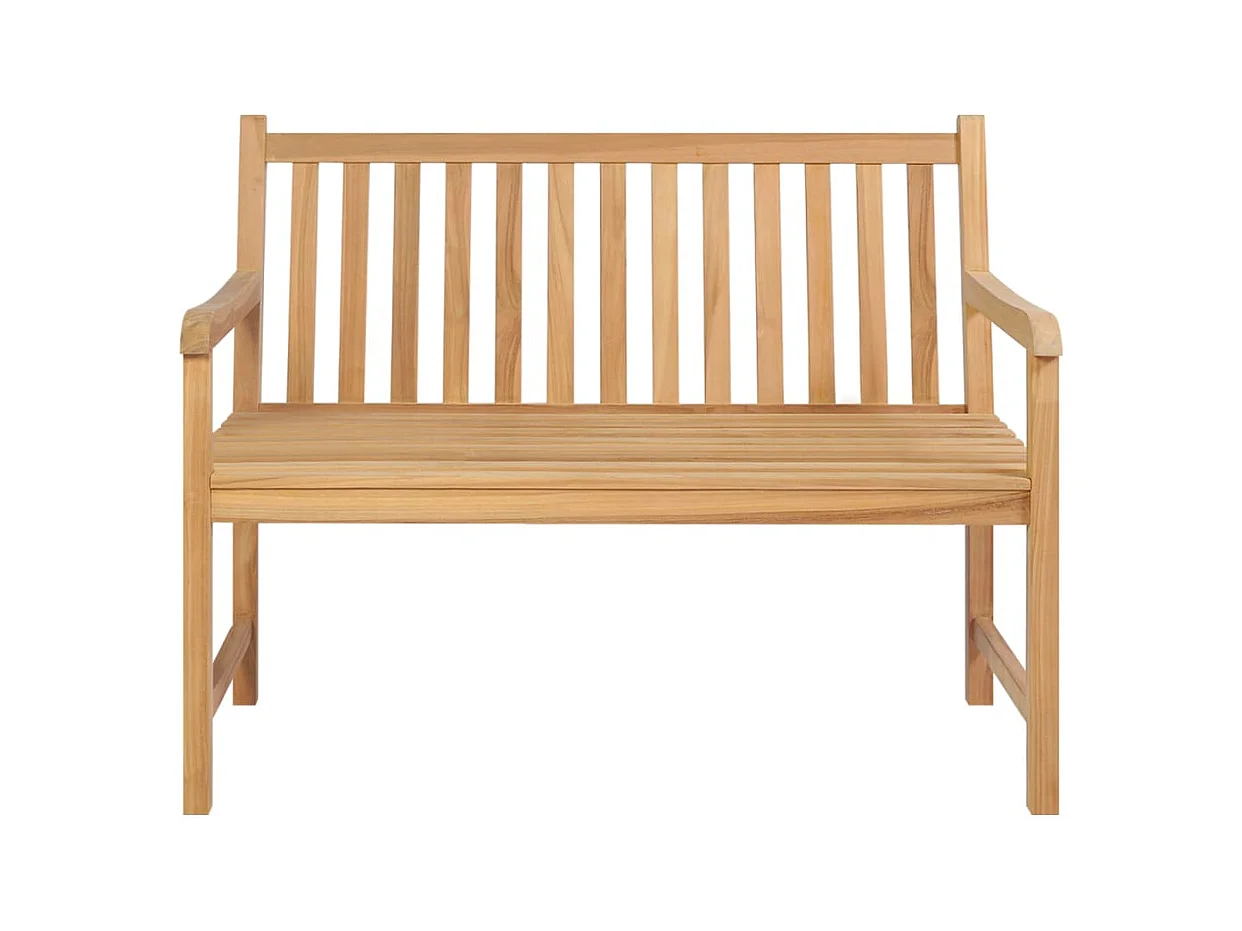 Tuinbank 114 cm massief teakhout