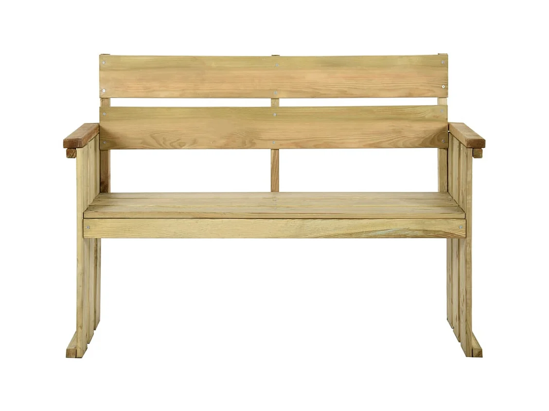 Tuinbank 121 cm geïmpregneerd grenenhout