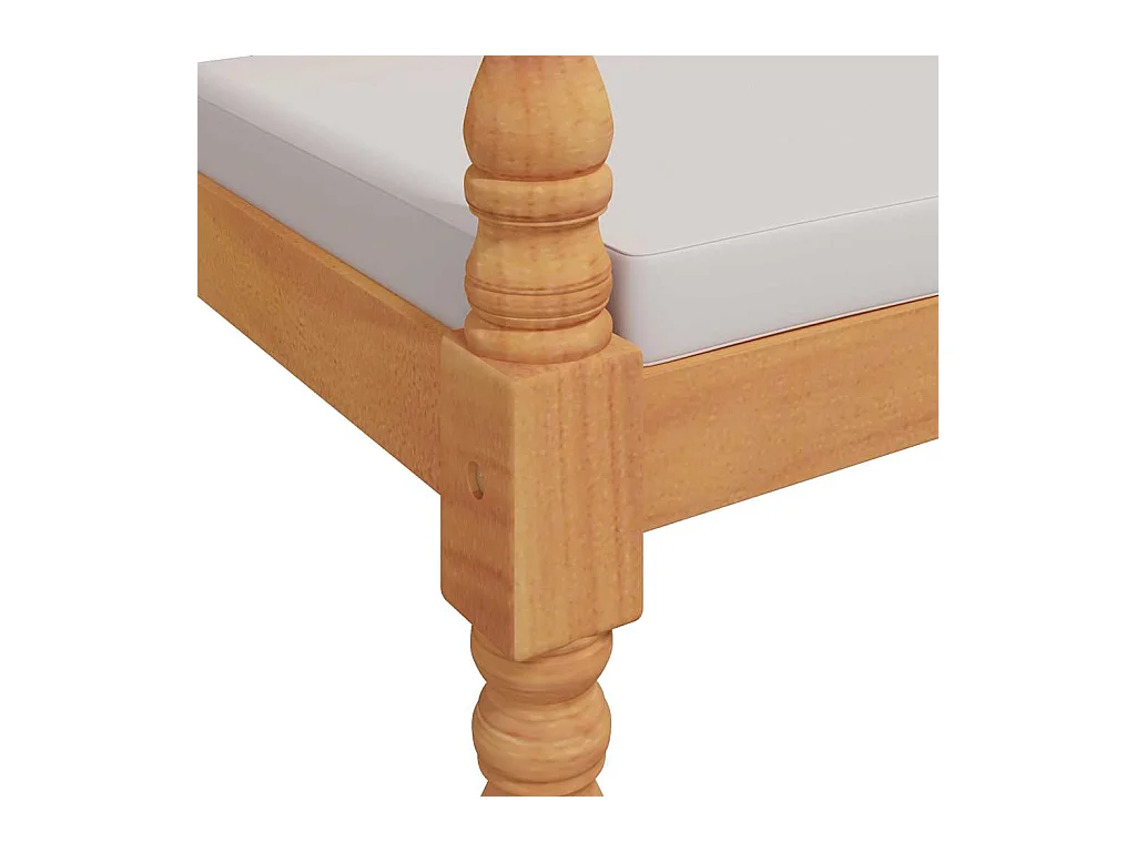 Batavia bank met kussen 150 cm Massief teakhout