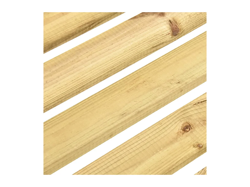 Banco de jardín 120 cm Madera de pino impregnada