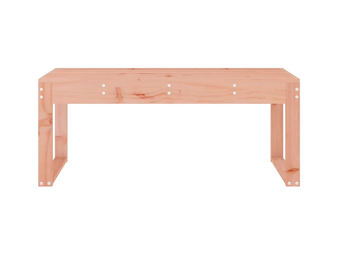 Panca da giardino 110x38x45 cm in legno massello di abete Douglas