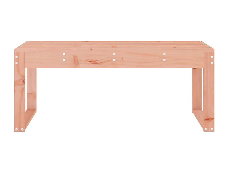 Panca da giardino 110x38x45 cm in legno massello di abete Douglas