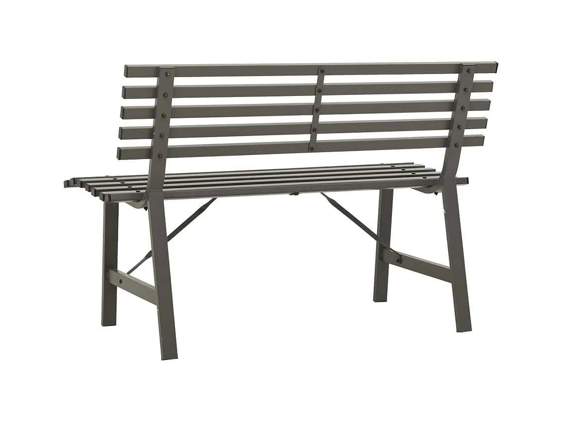 Tuinbank 110 cm Zwart staal