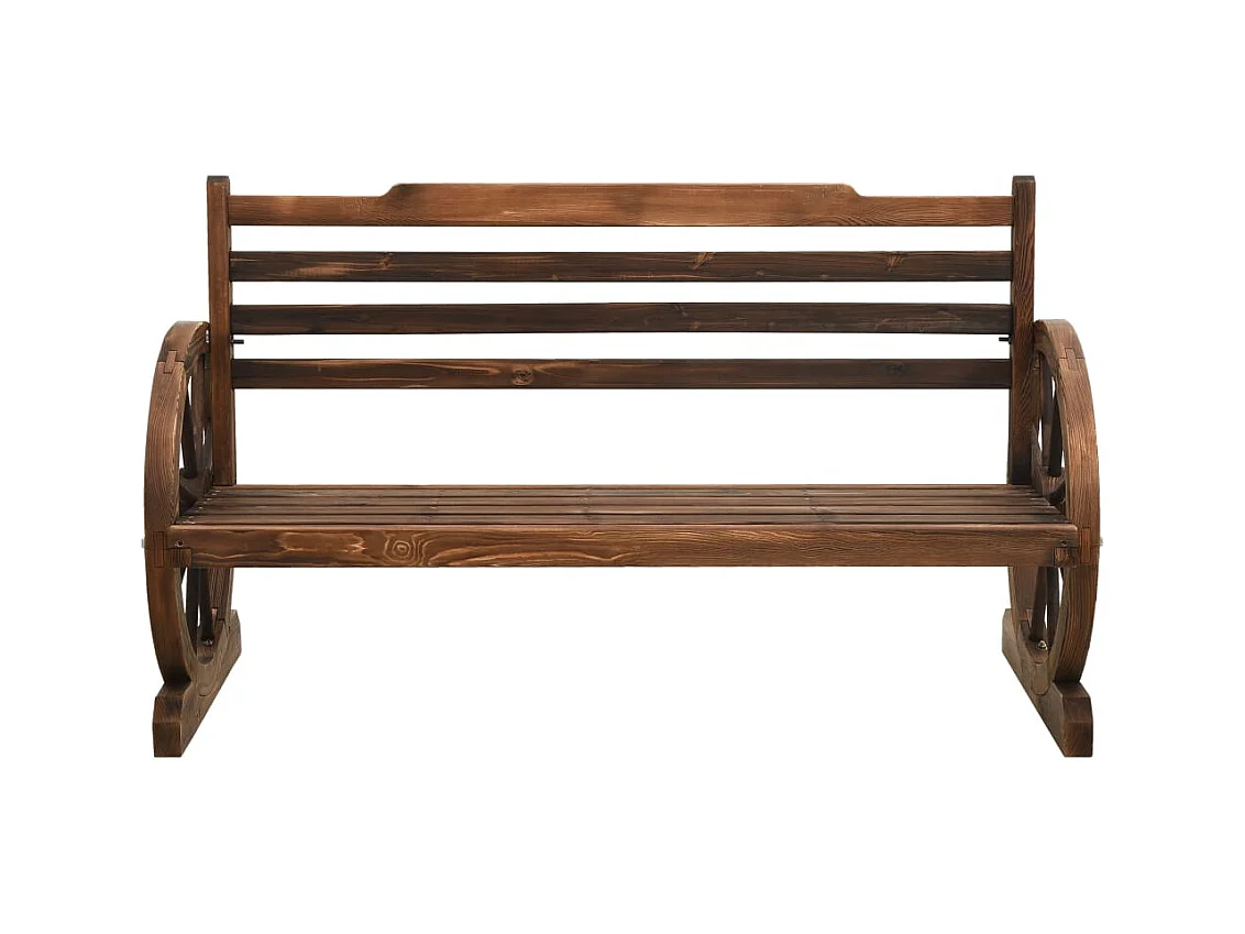 Tuinbank 112 cm massief dennenhout