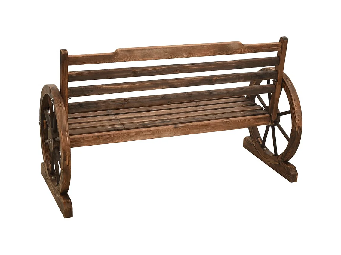 Tuinbank 112 cm massief dennenhout