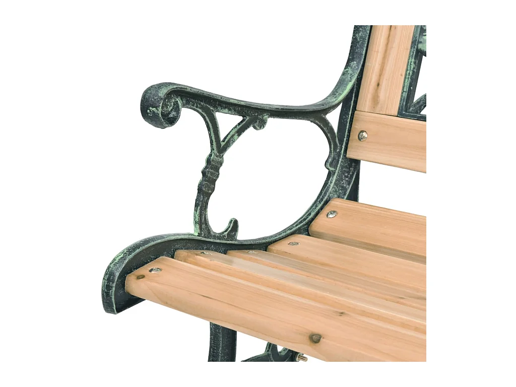 Banco de jardín 122 cm Madera