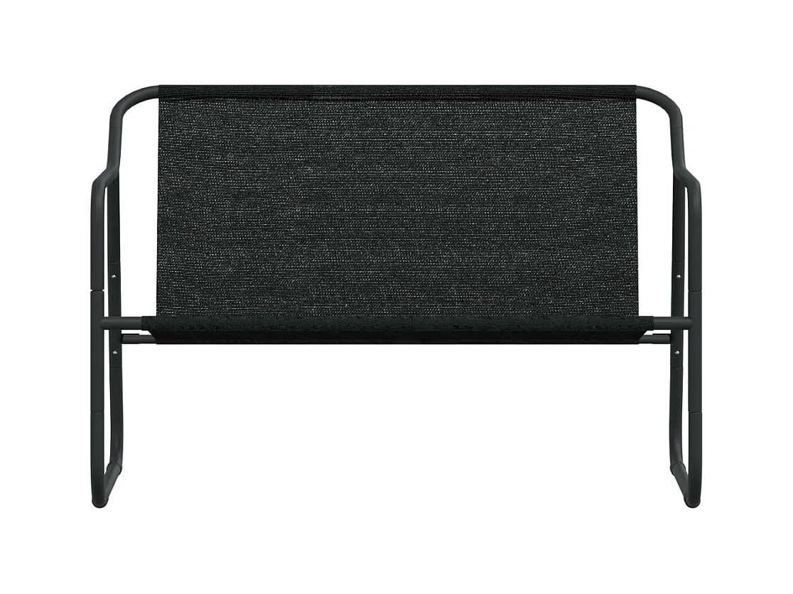 2-zits tuinbank met antraciet stalen kussen