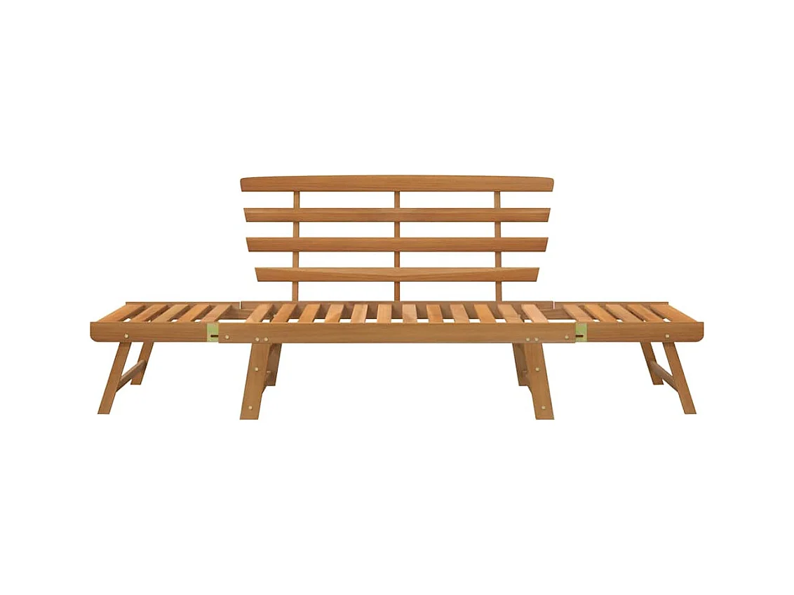 2-in-1 Tuinbank 190 cm Massief Acaciahout