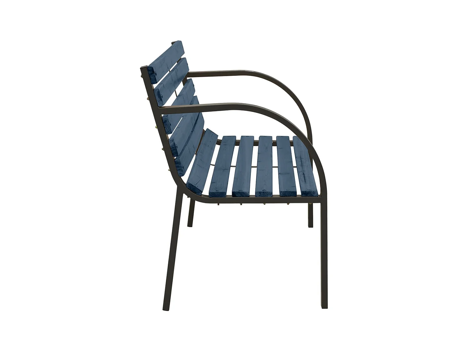 Banco de jardín infantil 81 cm madera de pino chino gris