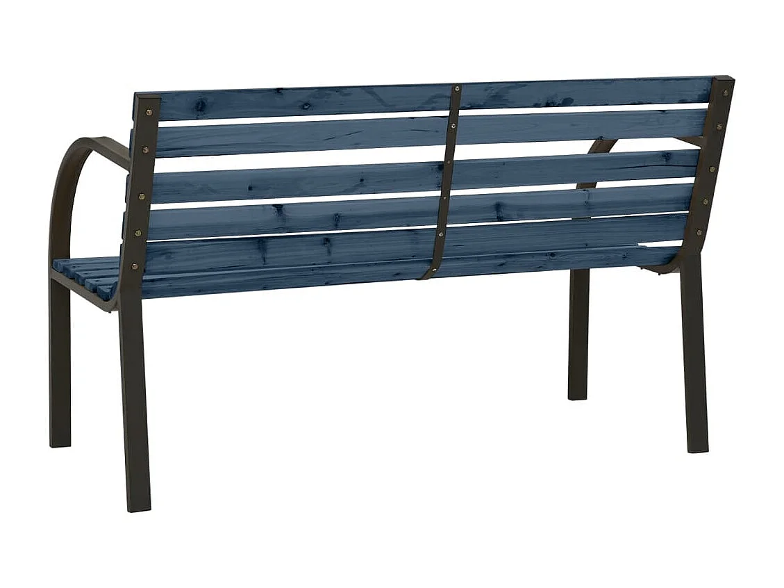 Panca da giardino per bambini 81 cm in legno di pino cinese grigio