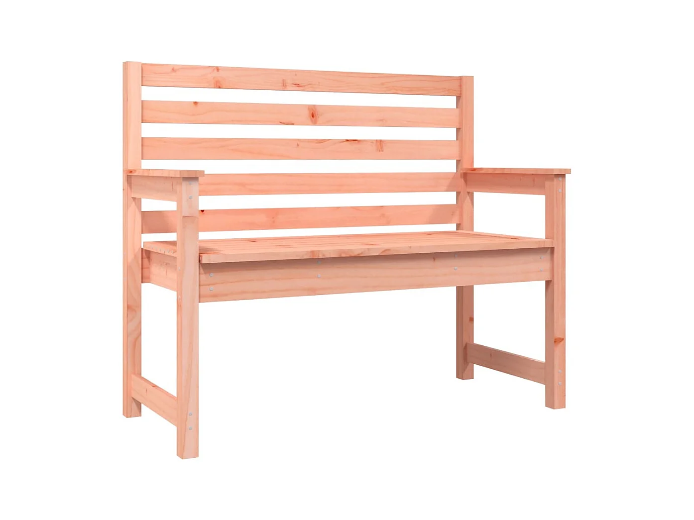 Banco de jardín 109x48x91,5 cm madera maciza douglas