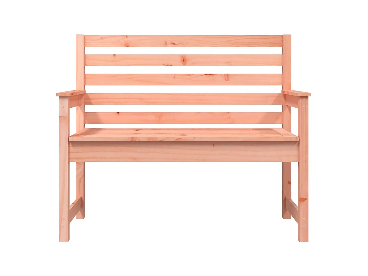 Banco de jardín 109x48x91,5 cm madera maciza douglas