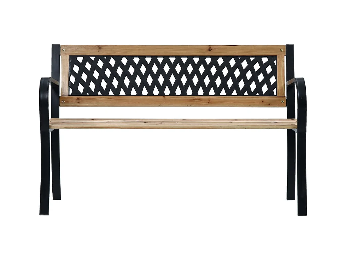 Banco de jardín 120 cm Madera