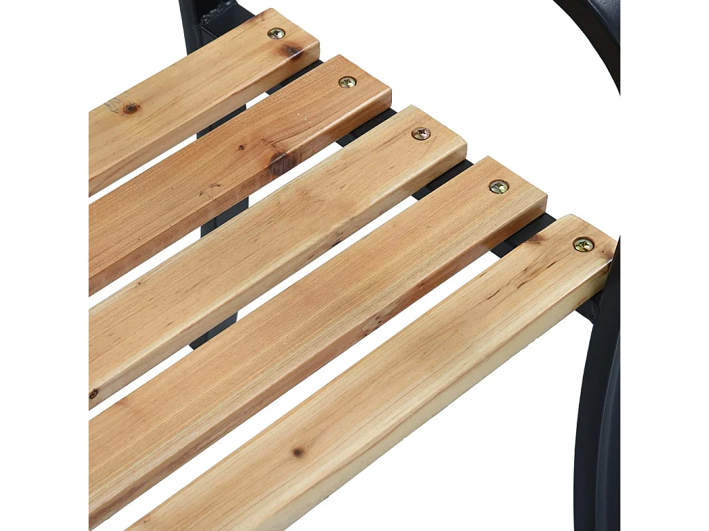 Banco de jardín 120 cm Madera