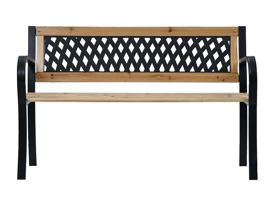 Panca da giardino 120 cm in legno