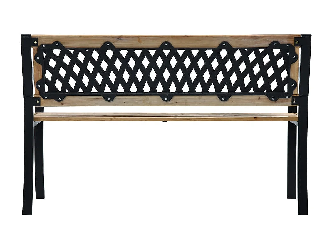 Panca da giardino 120 cm in legno