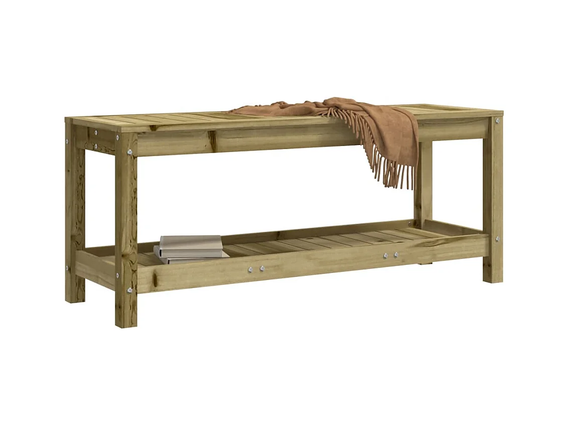 Tuinbank 108x35x45 cm geïmpregneerd grenenhout