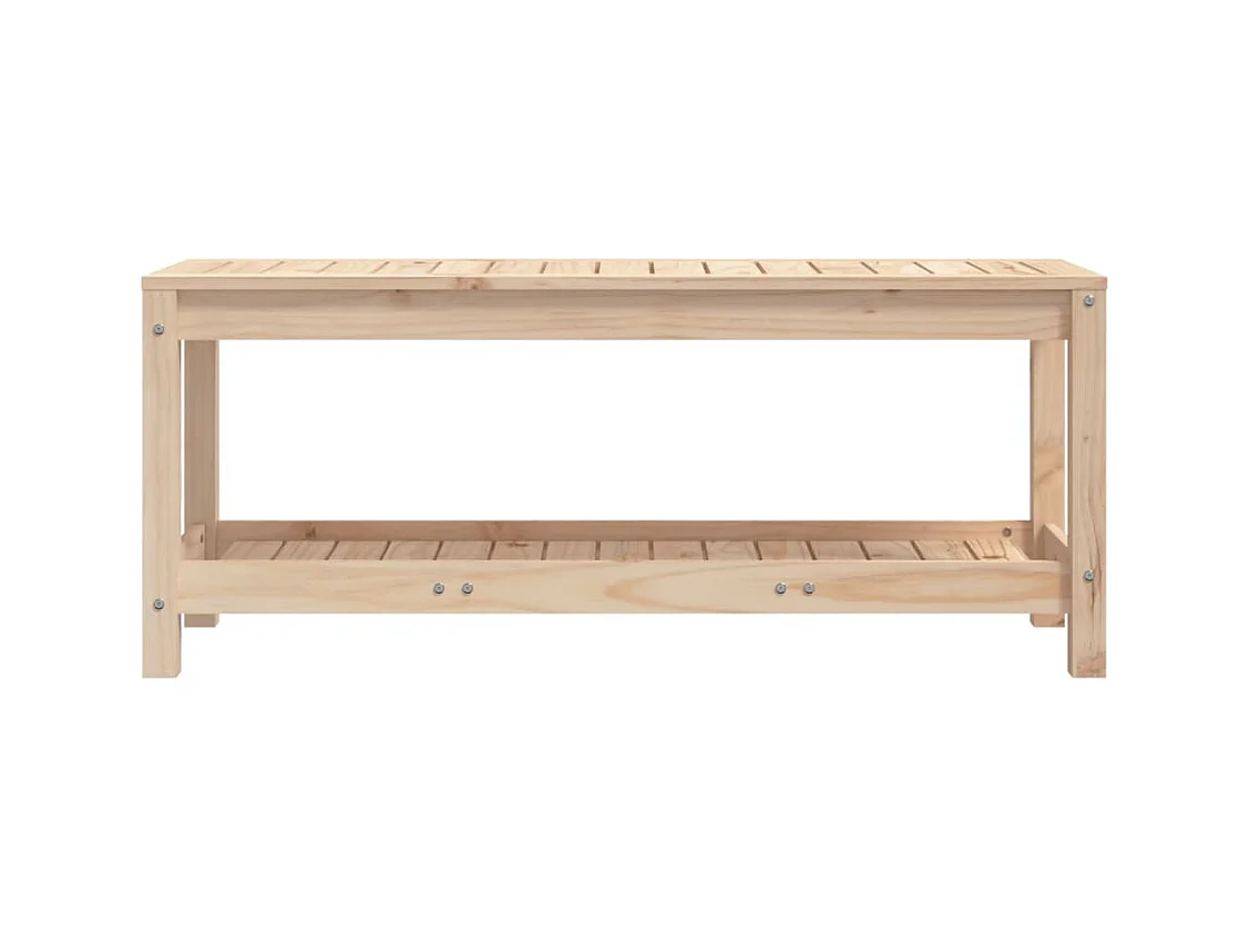 Tuinbank 108x35x45 cm massief grenenhout