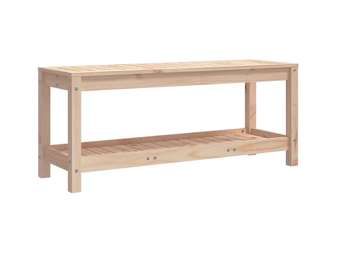 Tuinbank 108x35x45 cm massief grenenhout