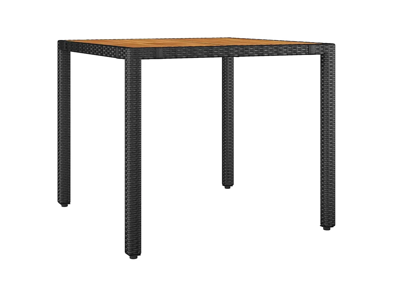 5-delige tuinset Zwart, Bruin