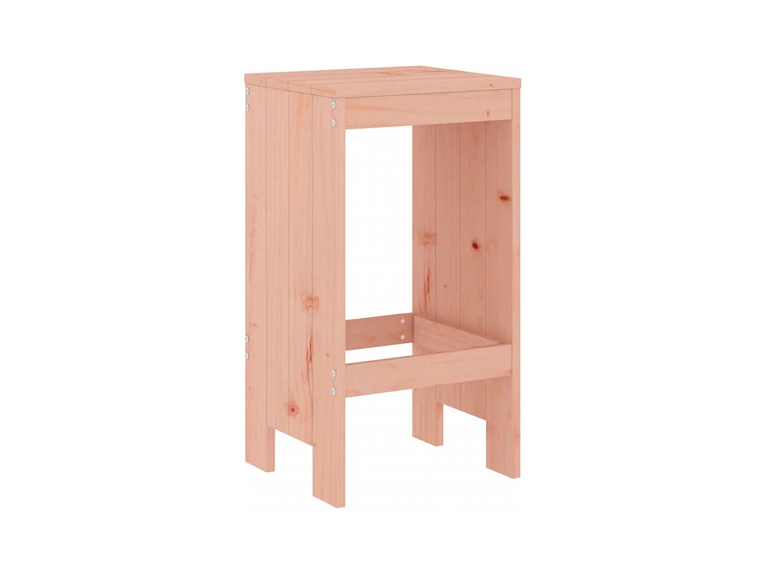 Barkrukken set van 2 40x36x75 cm massief Douglas hout