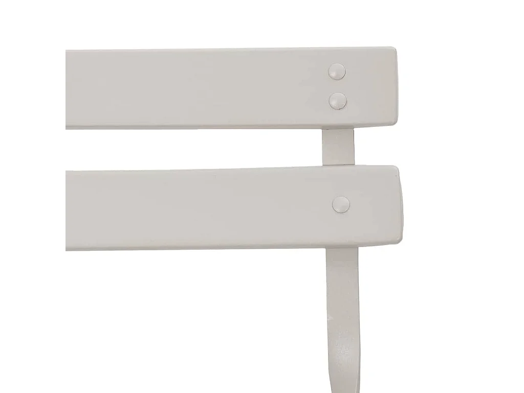 Sedia da giardino pieghevole 2 pezzi Beige 42 x 46 x 82 cm Acciaio