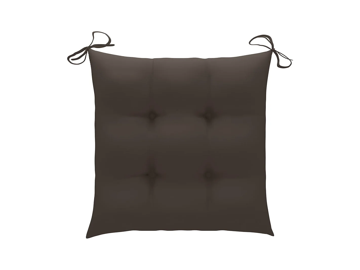 Opvouwbare tuinstoelen met kussens set van 4 massief teakhout