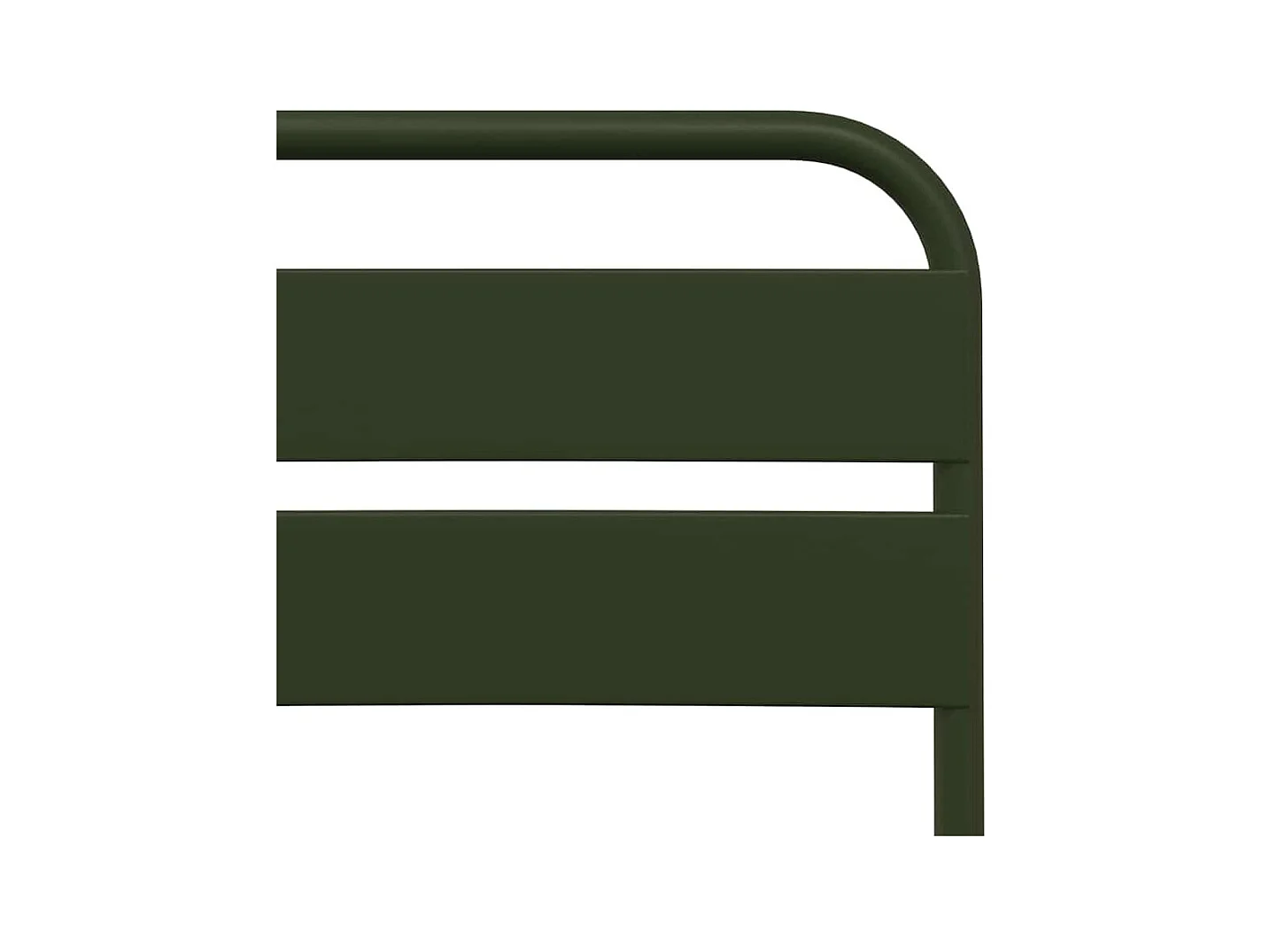 Opvouwbare tuinstoel 2 stuks Groen 55 x 56,5 x 91 cm Staal