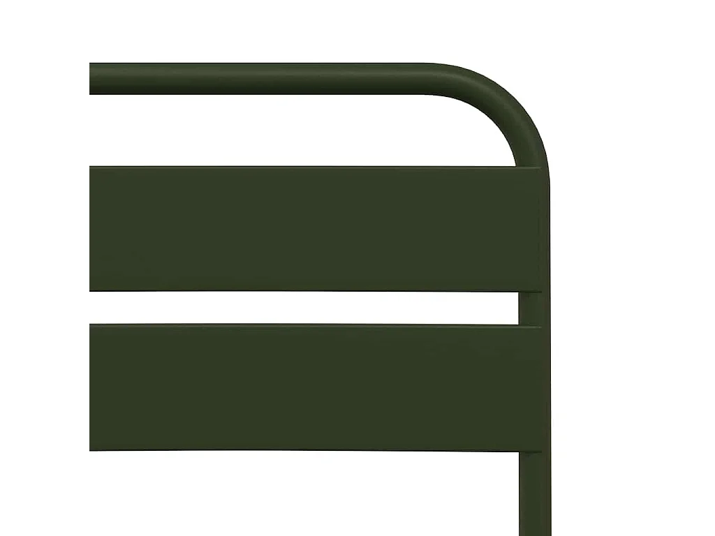 Silla de jardín plegable 2 piezas Verde 55 x 56,5 x 91 cm Acero