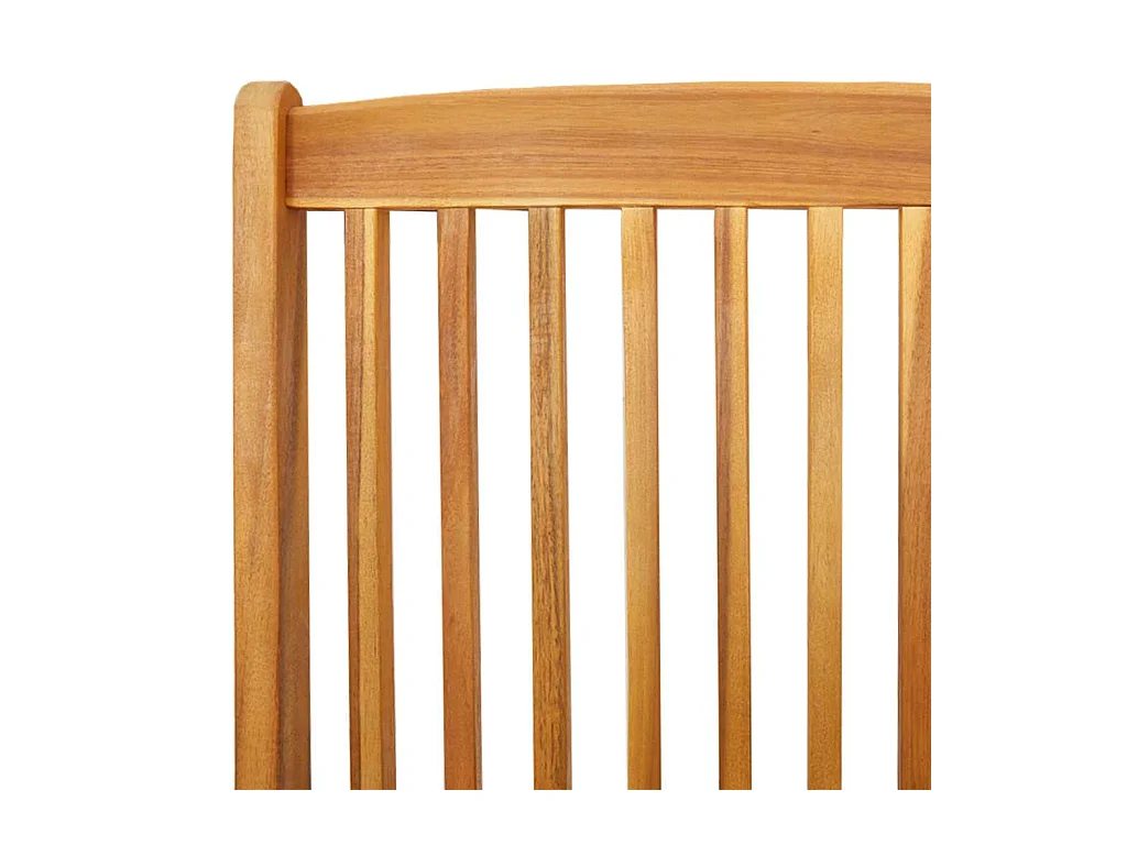 Opvouwbare stoel met kussen, opvouwbaar, 2 stuks, wit, 49 x 57,5 x 92 cm