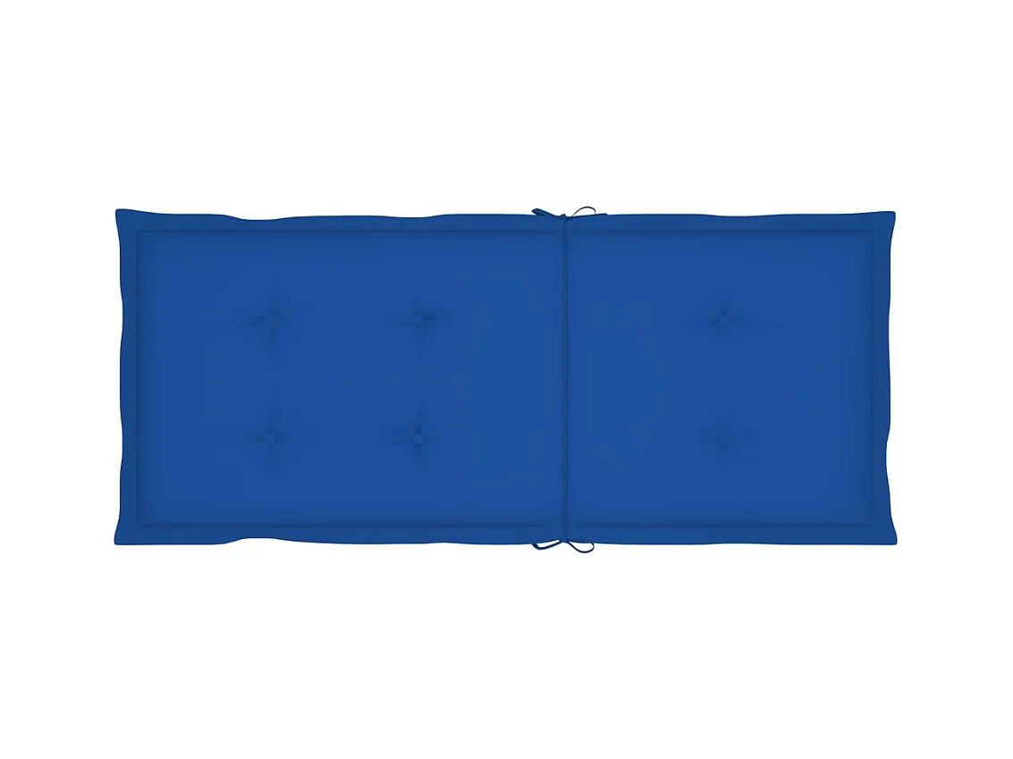 Chaise à bascule avec coussin Bambou