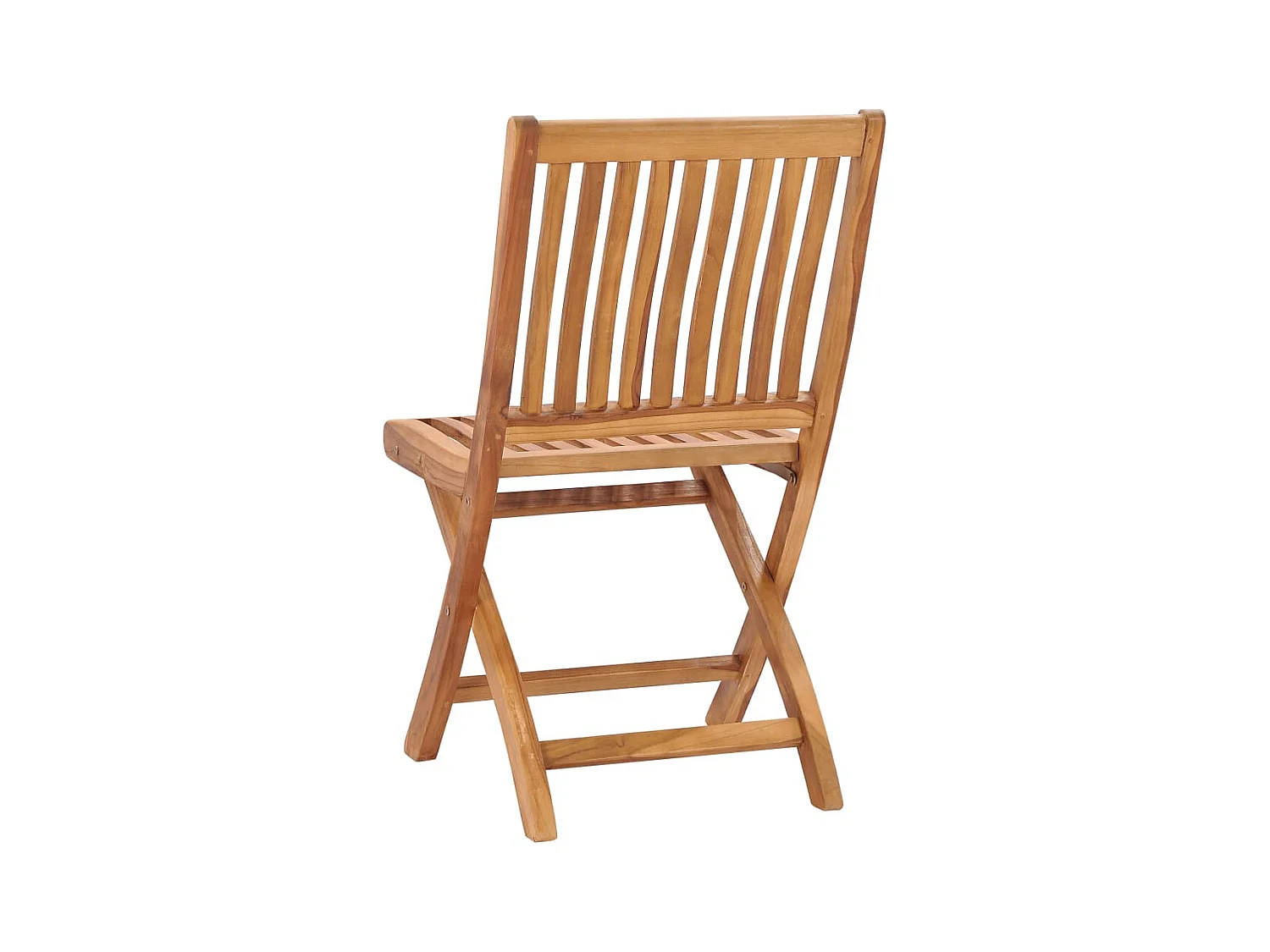 Chaises pliables de jardin lot de 4 Bois de teck solide