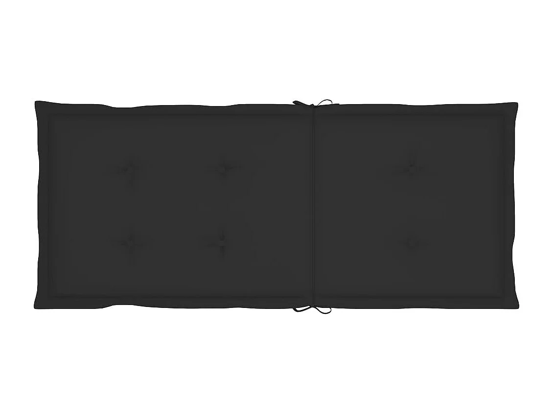 Juego de 8 sillas de jardín plegables con cojines de madera de acacia