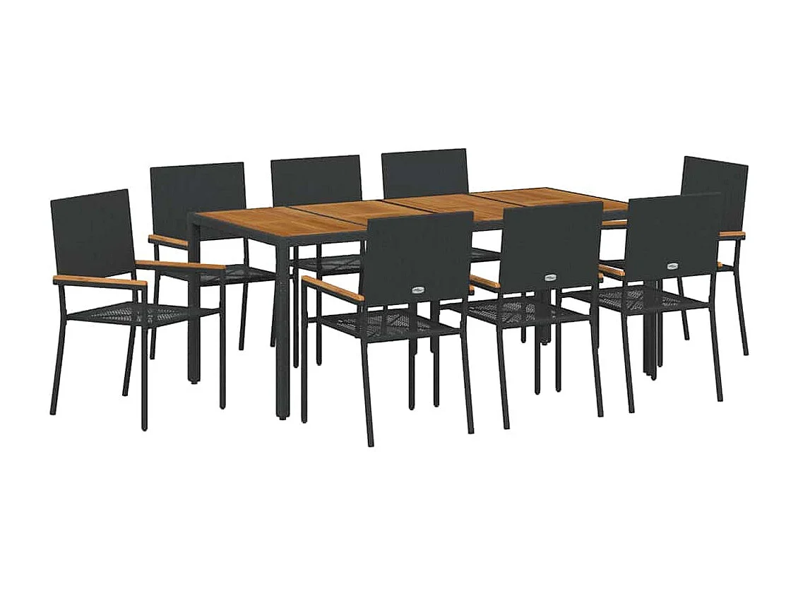 stuks Zwart, Marron 190 x 90 x 75 cm