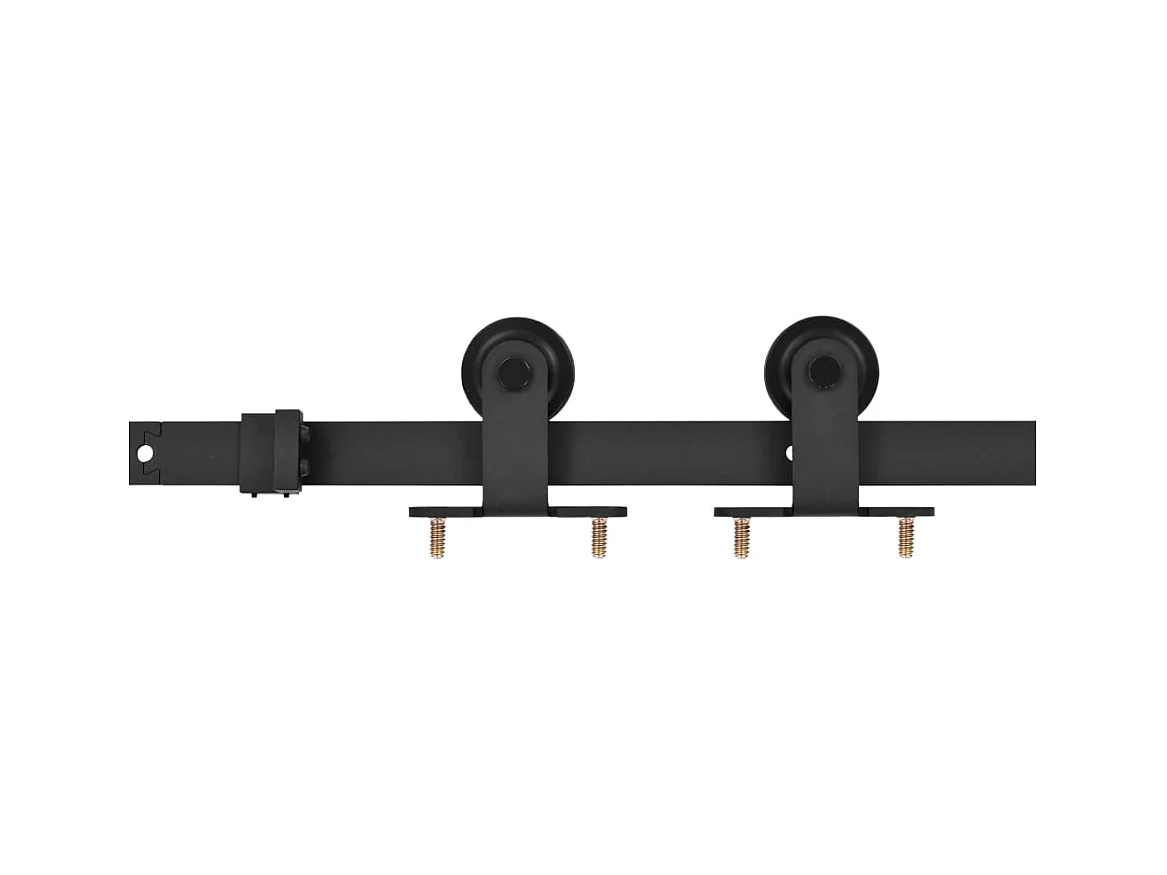 Porte coulissante et quincaillerie Verre ESG/Aluminium 76x205cm
