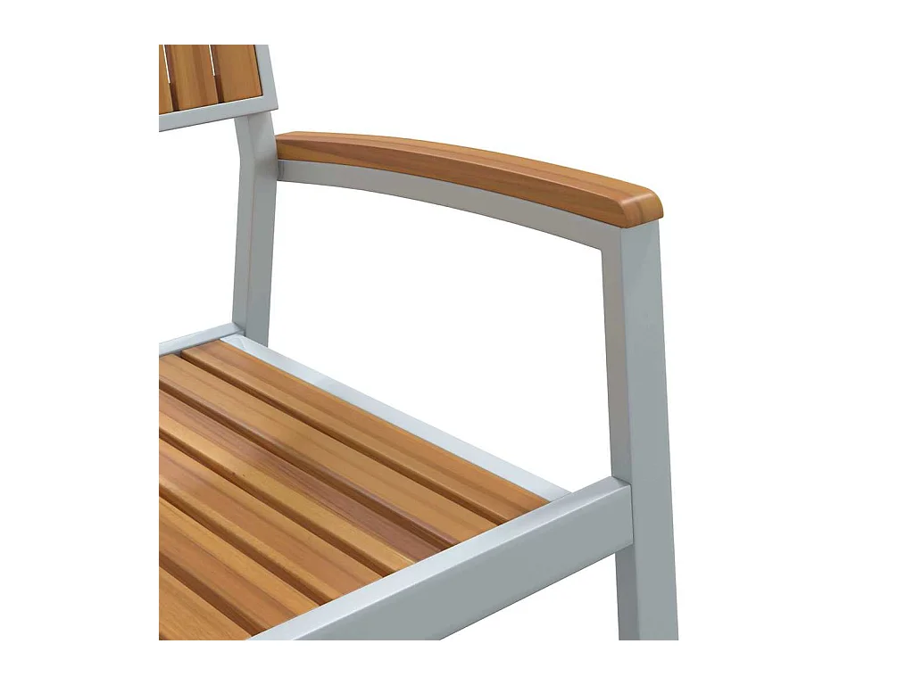 Chaise de jardin 8 pcs Marron 56 x 57 x 87 cm