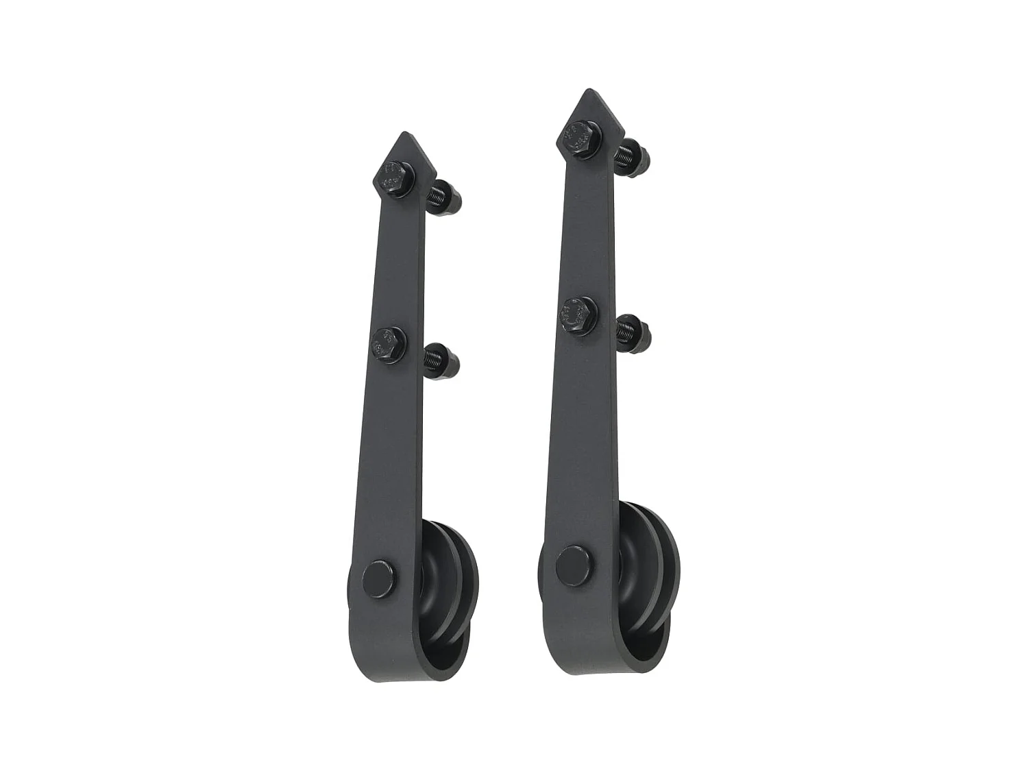 Kit porta scorrevole e ferramenta 70x210 cm in pino massello