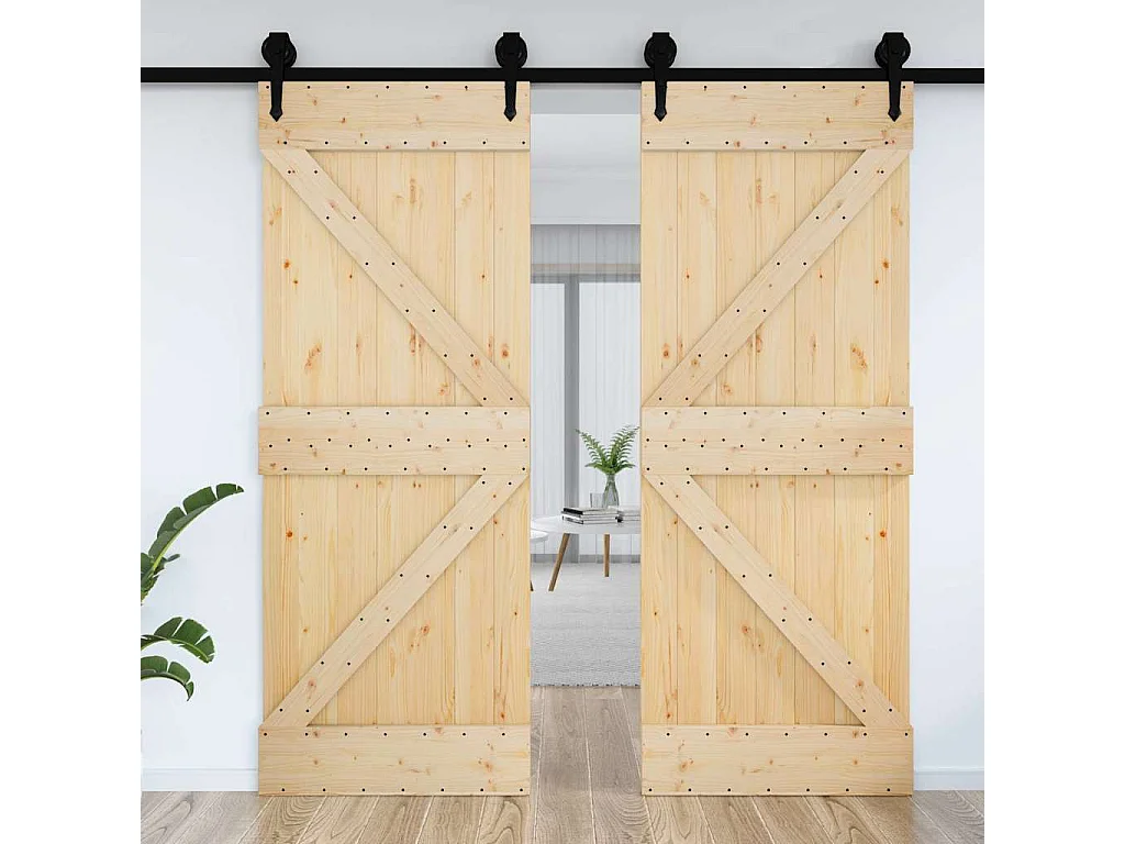 NARVIK deur 85x210 cm massief grenenhout